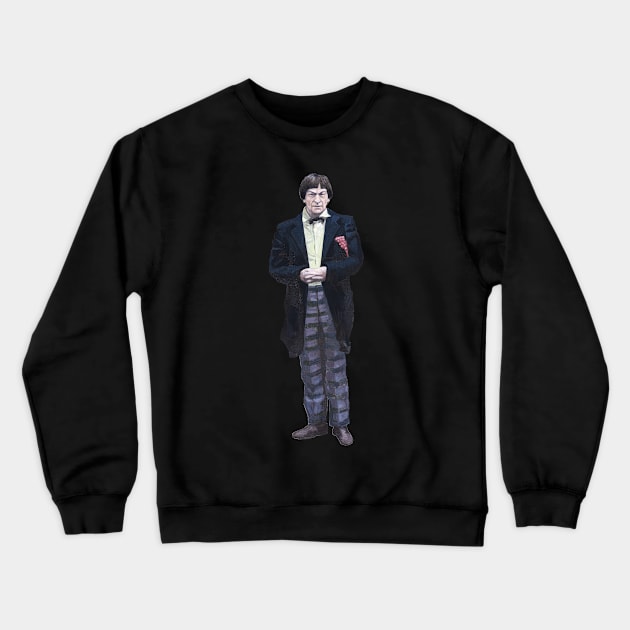 The 2nd Dr Who: Patrick Troughton Crewneck Sweatshirt by Kavatar